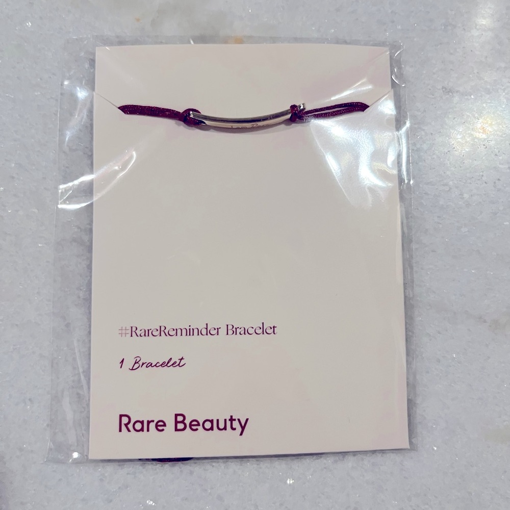 Selena Gomez’s I Am A Rare Beauty Red and Gold Adjustable Bracelet